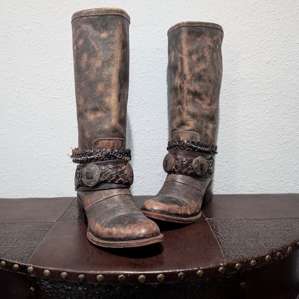 FreeBird BRECK Western Style Boots size 7 - Picture 9 of 13